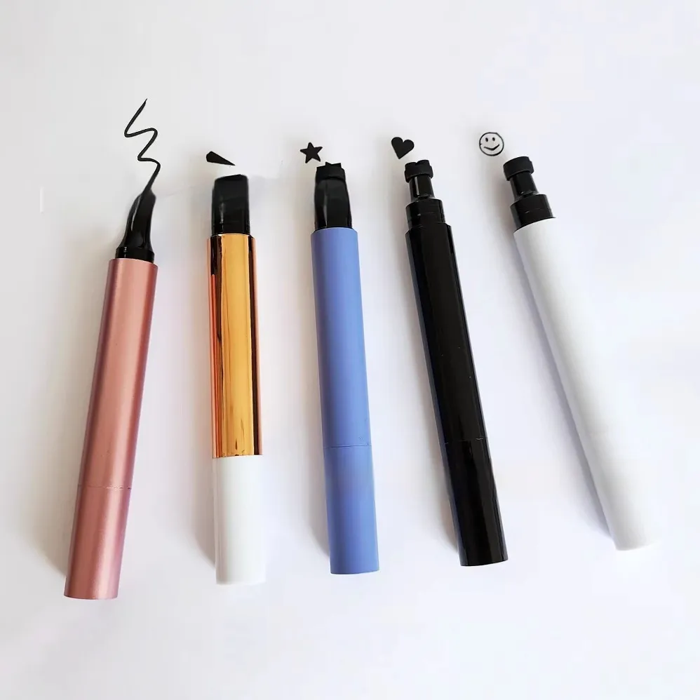 Neutral Logo-free Seal Liquid Eyeliner Face Stars