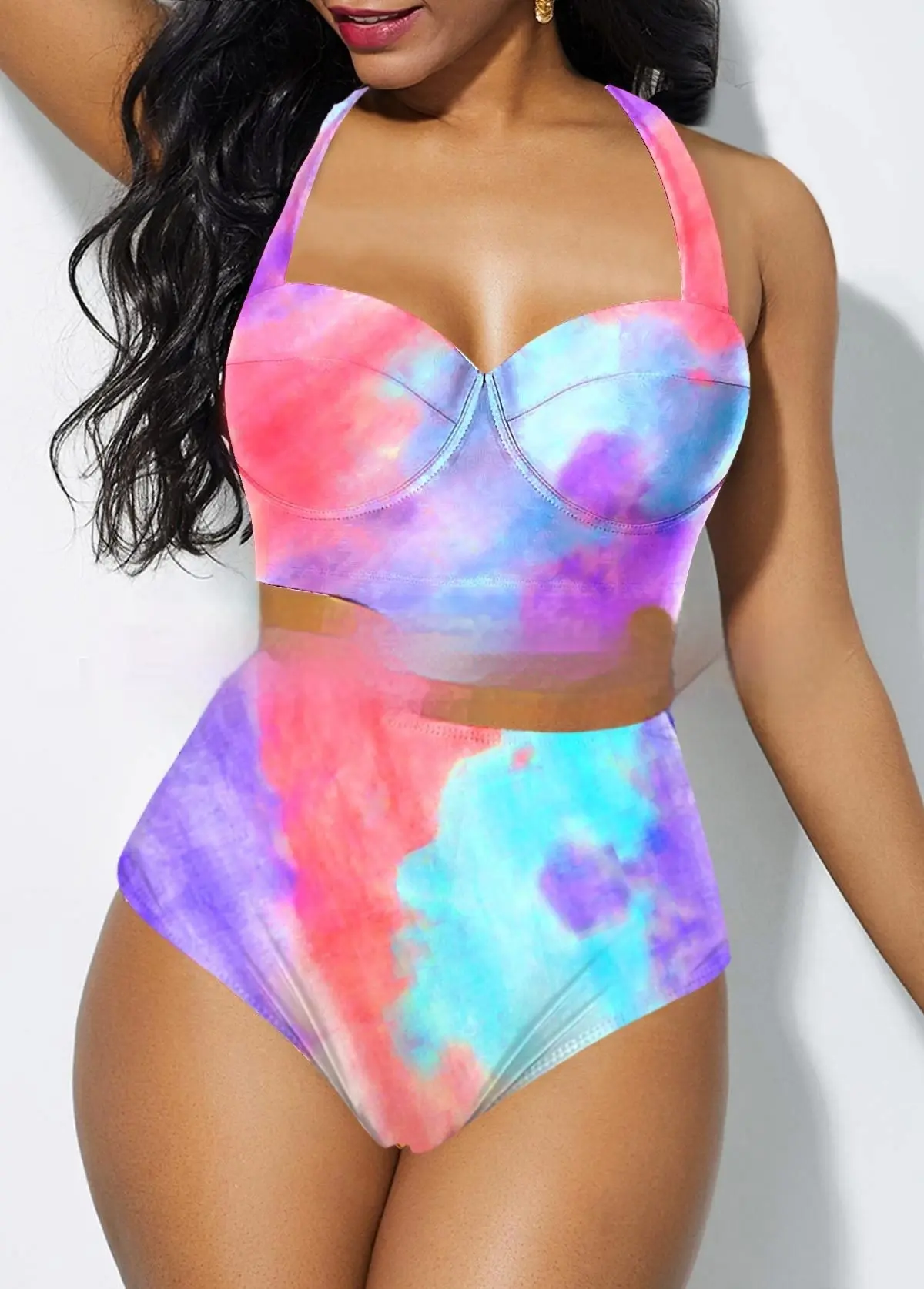 Sexy Bikini Split Plus Size Swimsuit