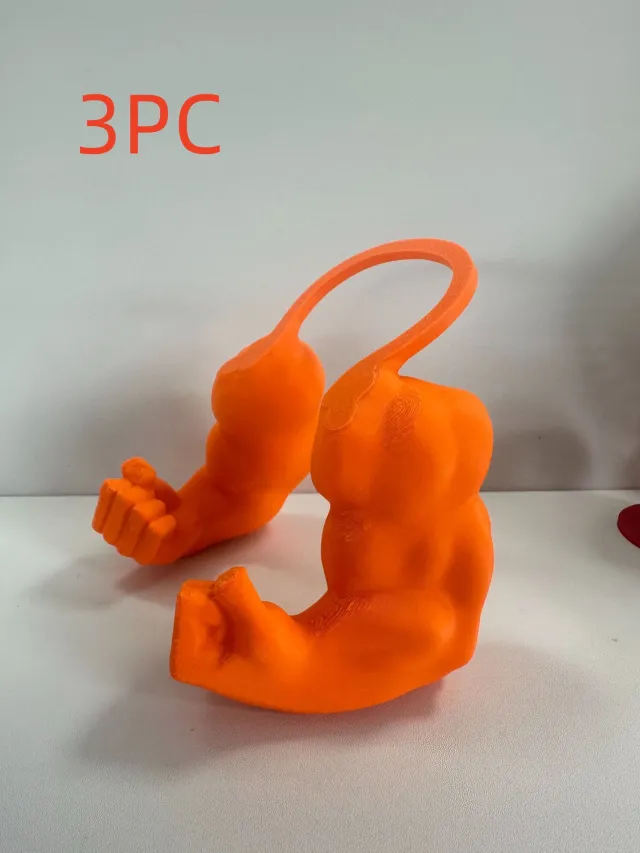 Pet Decorative Halter Arm Toy Orange Fist 3Pc - Shop at LoveMi