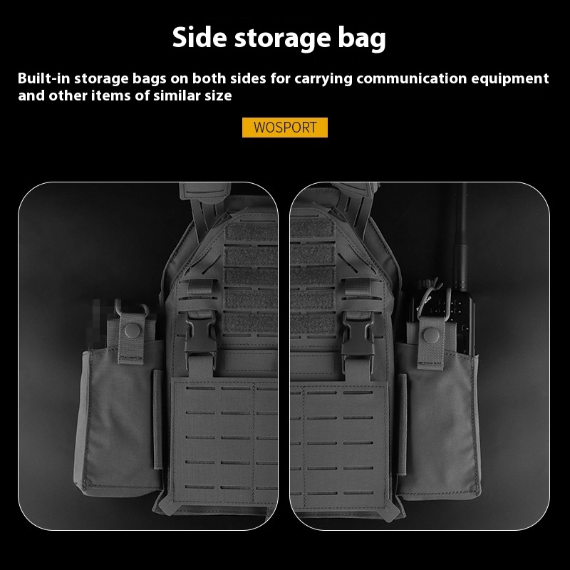 Thickened Laser Tactical Outdoor Protective Mount Vest - Image 3