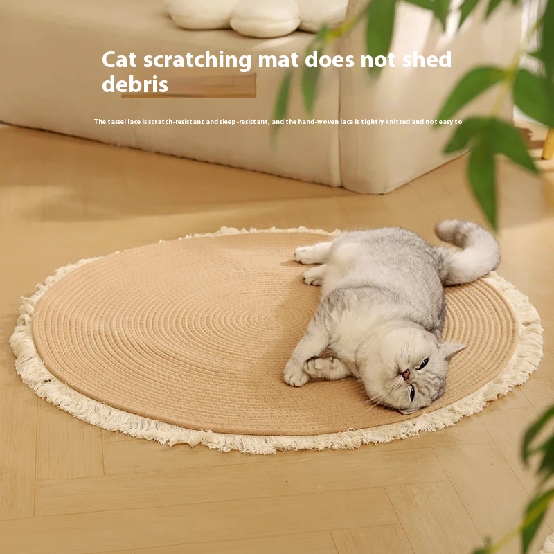 Wear-resistant Scratch-resistant Pad Integrated Cat Nest Cat Cotton String Mattress