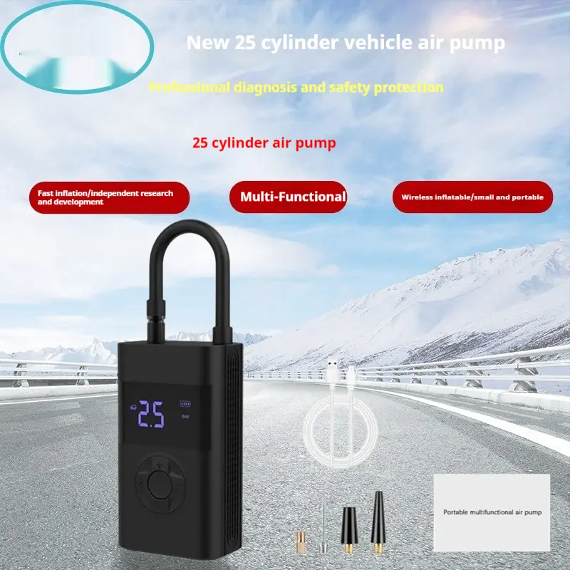 Car Inflatable Fast Intelligent Motorcycle Bicycle Intelligent Automatic Mini