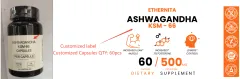 Ashwagandha Capsules - Black - View 1
