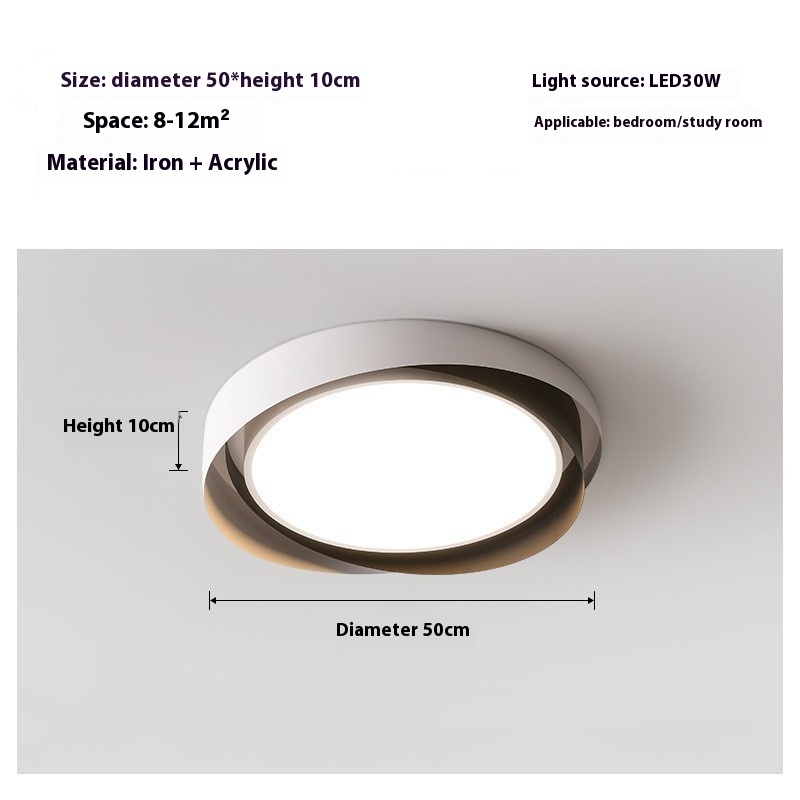 Minimalist Creative Room Master Bedroom Ceiling Light