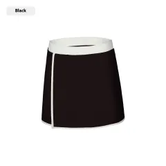 Outdoor Fitness Split A- Line Sports Skirt - Black - View 1
