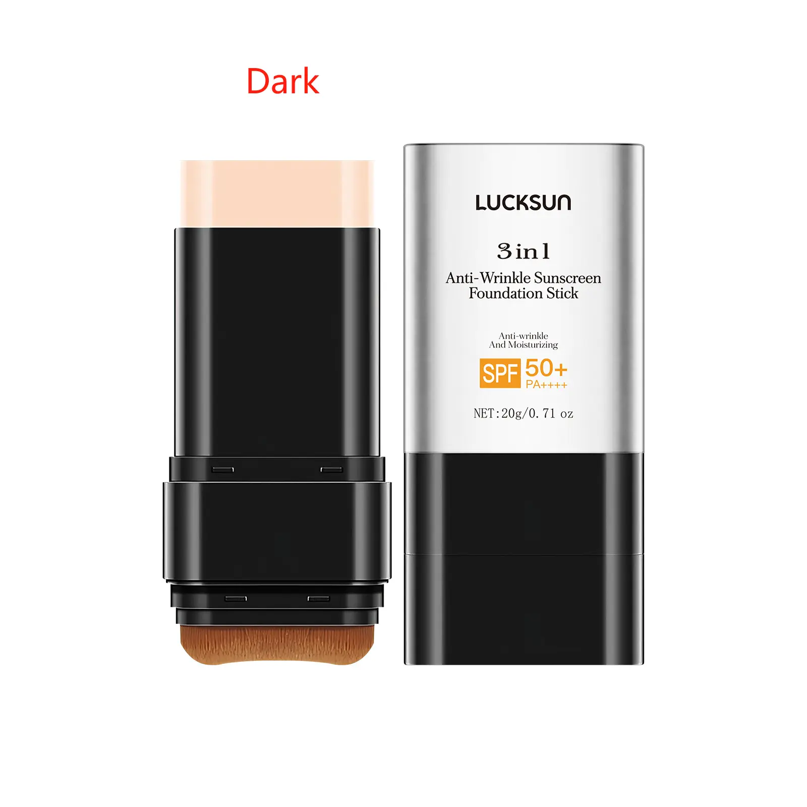 Three-in-one Anti-wrinkle Natural Long Lasting Concealer UV Protection Foundation Cream