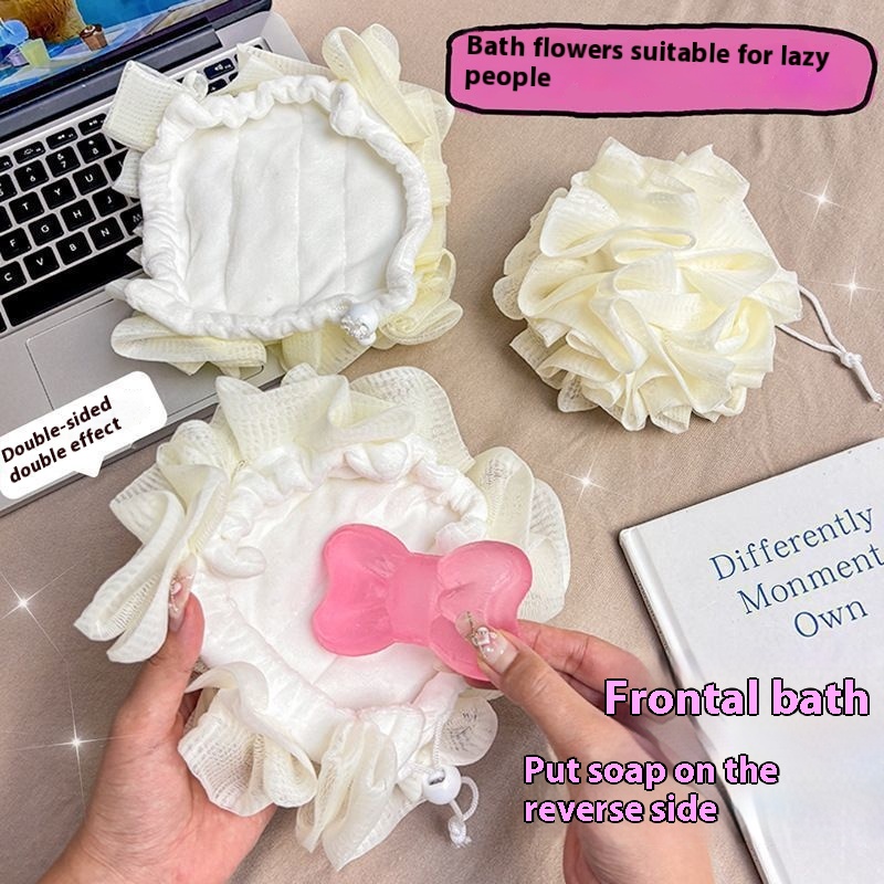 Soap Loofah Bath Foaming Net Bag