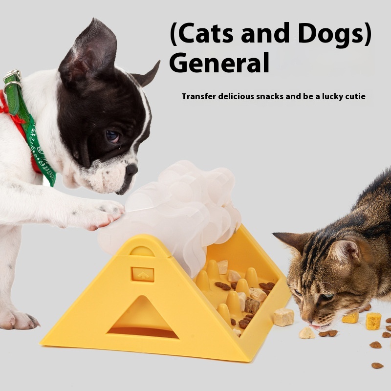 Automatic Pet Feeder Dogs And Cats Slow Food Trainer
