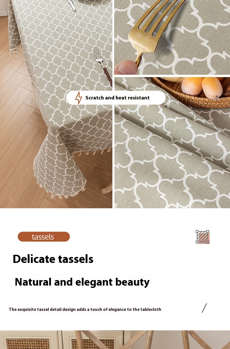 Tassel Imitation Linen Printed Dining Table Tablecloth 496efd06 F93d 4c28 Aa7f 5244f3d8a1d9 Trans