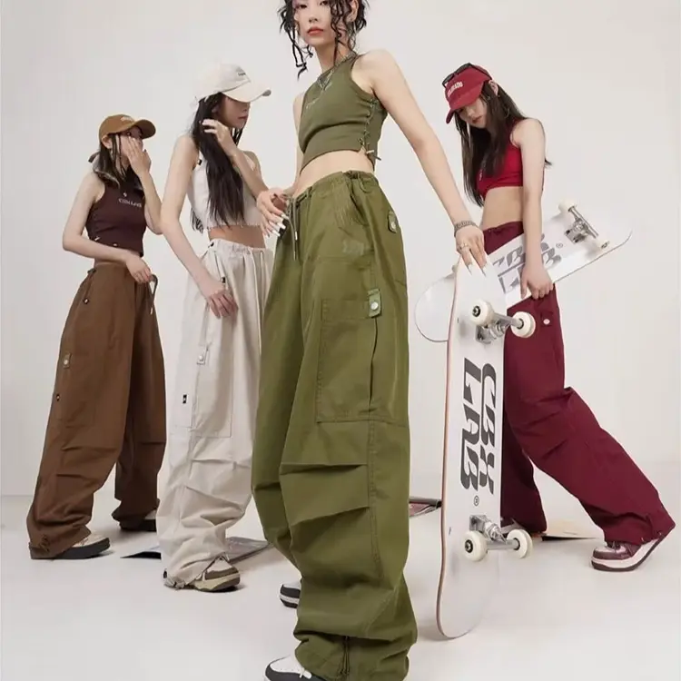 Paratroopers Workwear Casual Pants Summer Hip Hop Dancing
