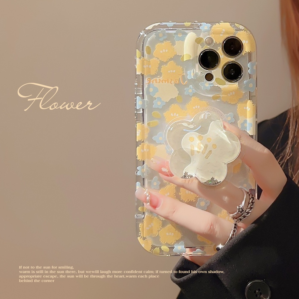Floral Shell Suitable For Phone Case Holder - Image 2