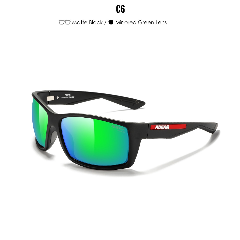 High Halal Film Polarized Driving Sunglasses Ultralight Outdoor Athletic Glasses - Image 6