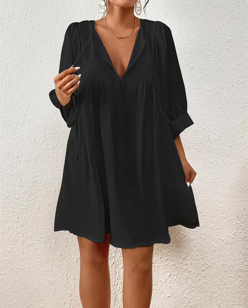 Baggy Boho Mini Dress