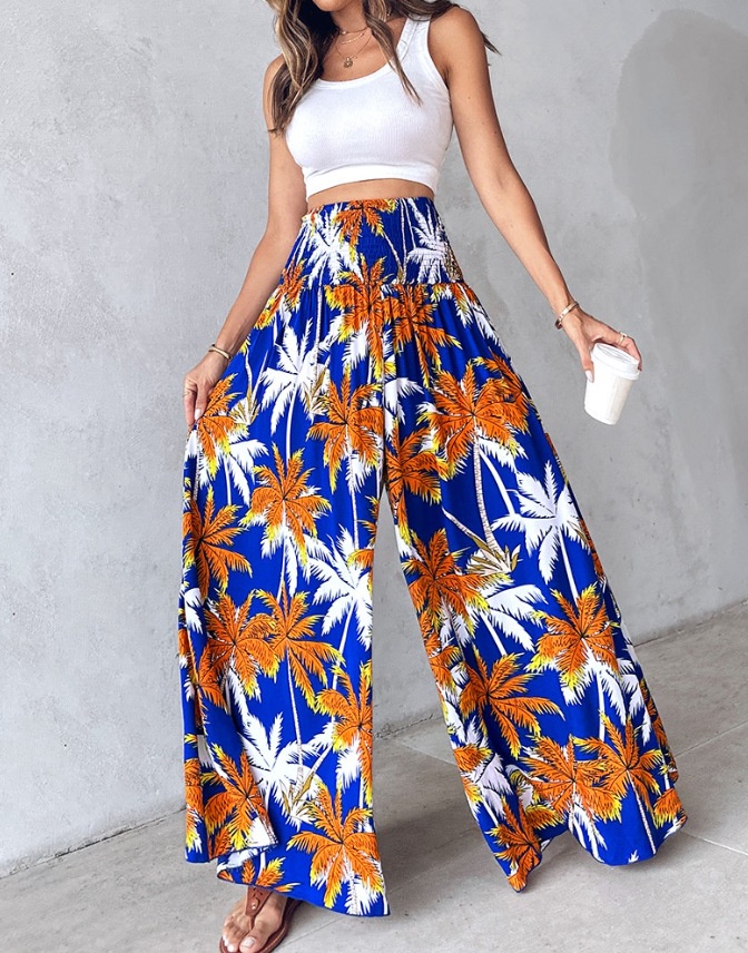 Wide Leg Loose Fit Hippie Pants for Women