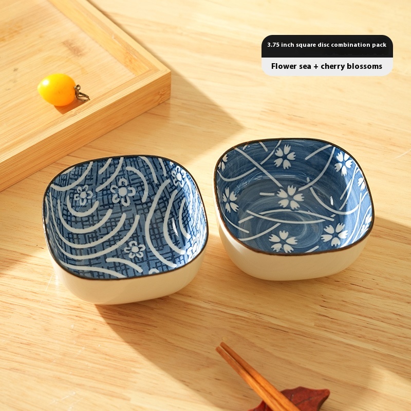 Household Seasoning Dish Hot Pot Restaurant Sauce Dipping Small Plate