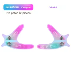 Massage Eye Beautifying Instrument V Line Massager Household - Eye Pad Colorful Pair - View 1