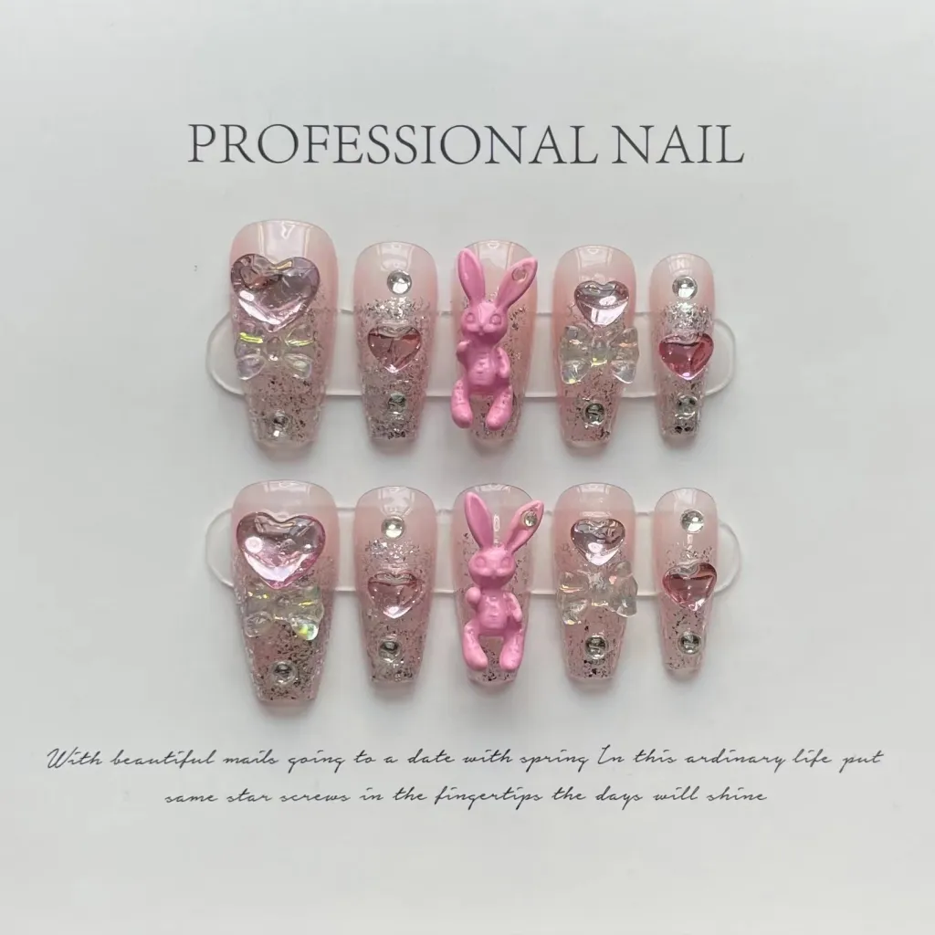 Hand-worn Finished Nail Beauty Nail Tip - Large L