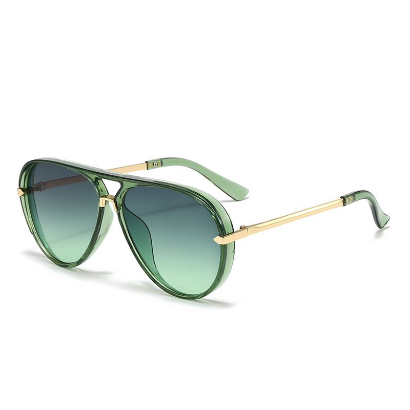 Female Personality All-matching Large Rim Sunglasses