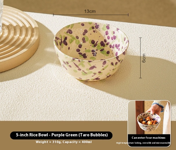 Ceramic Good-looking Dessert Bowl Breakfast Brunch Bowl