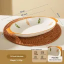 12.5Inch Fish Plate