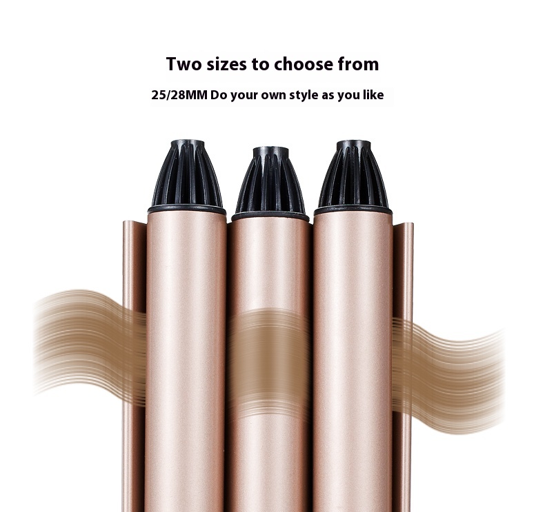 Big wave curling iron with eco-friendly alloy