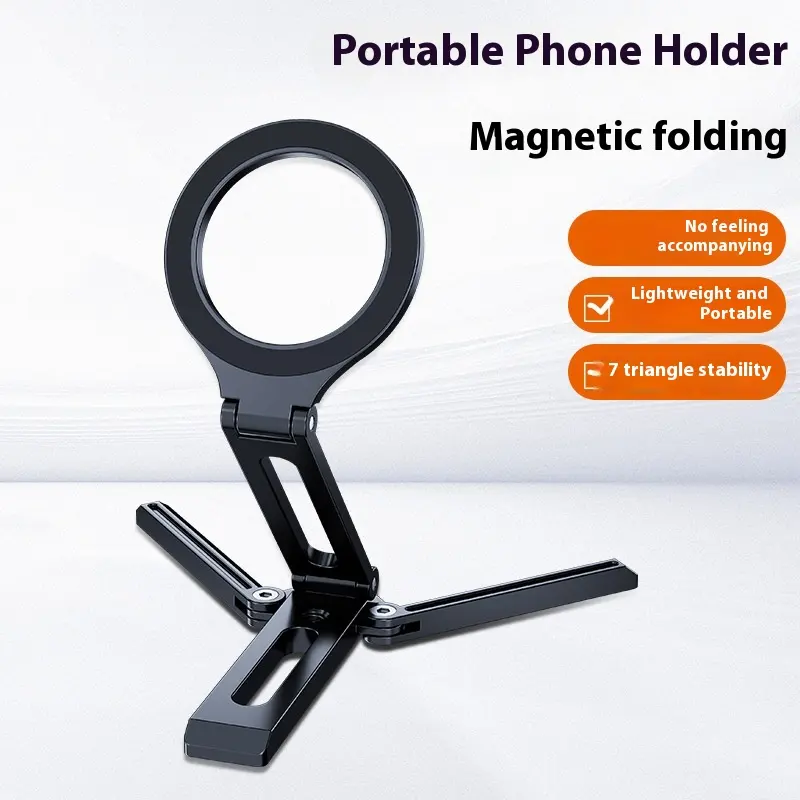 Aluminum Alloy Magnetic Mobile Phone Holder Multifunctional