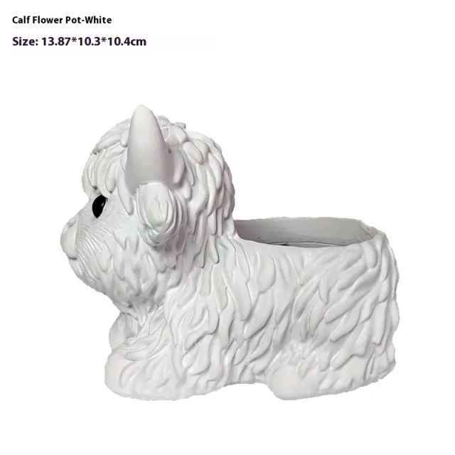 Flower Pot Creative Gardening Micro Landscape Garden Decoration White - Shop at LoveMi