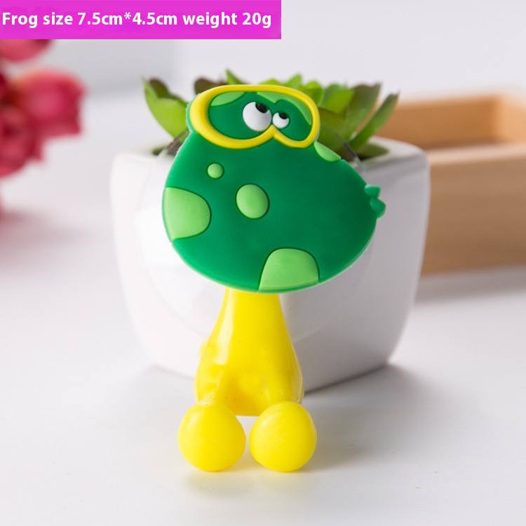 Animal Cartoon Bathroom Suction Cup Toothpaste And Toothbrush Holder