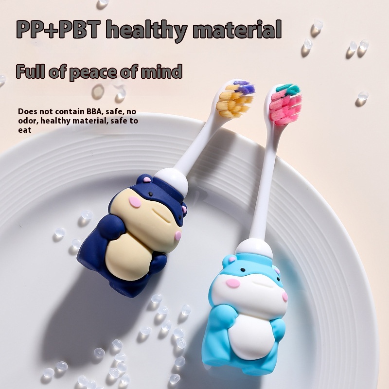 Cartoon Otter Infants Baby Soft-bristle Toothbrush