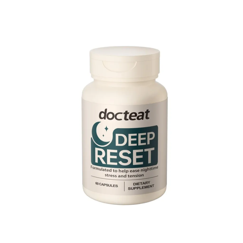 Nighttime Stress Relief And Sleep Aid Capsules - 60 Capsules