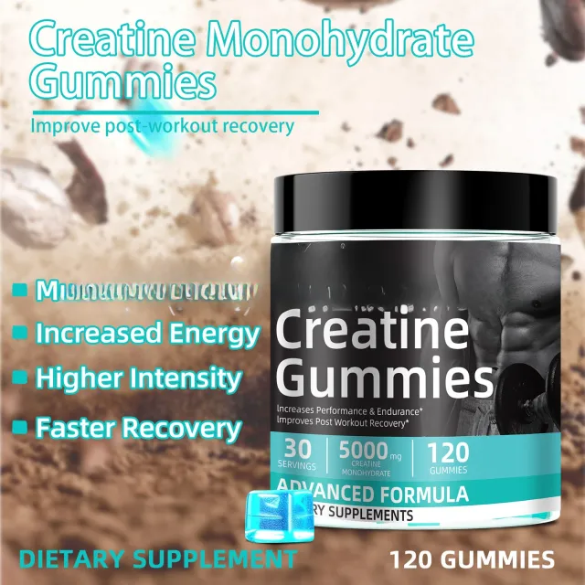 Men's And Women's Sports Water Creatine Jelly 120Tablets - Shop at LoveMi
