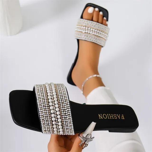 Women's Classic Style Flat Slippers Black - Shop at LoveMi