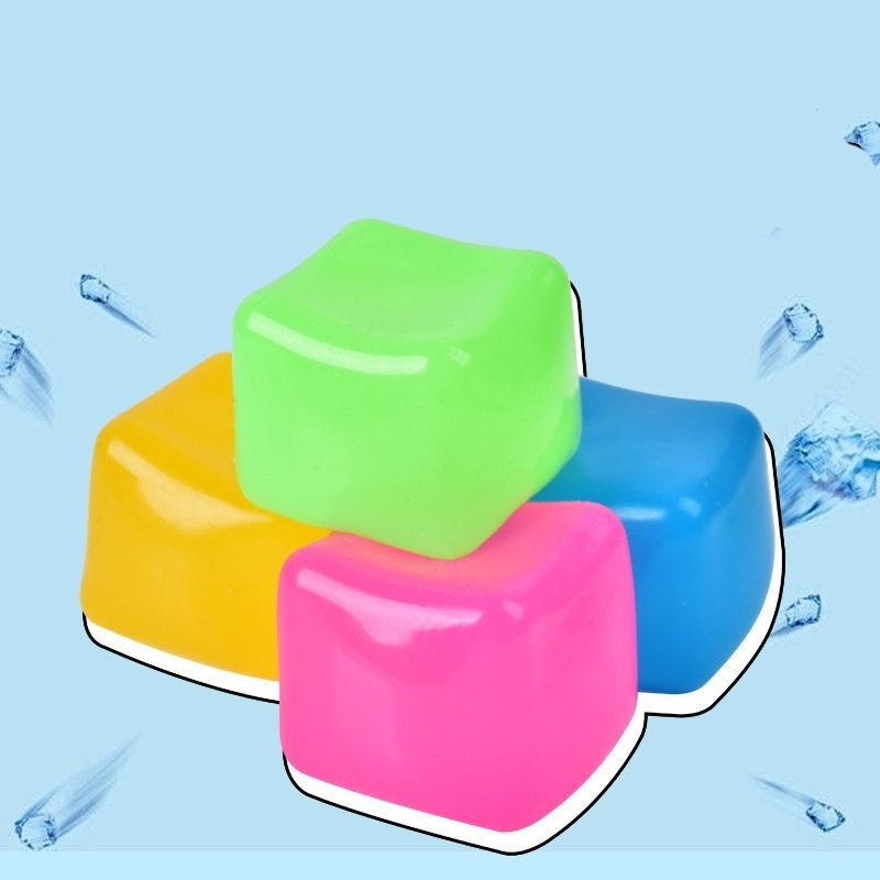 Malt Sugar Ice Cube Squeezing Toy