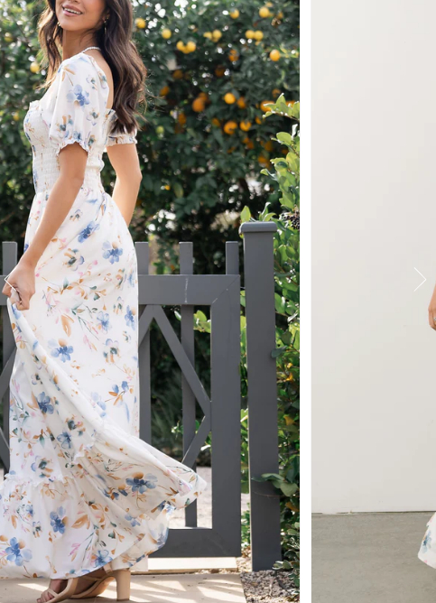 Capri Smoked Maxi Dress Polyester Fiber