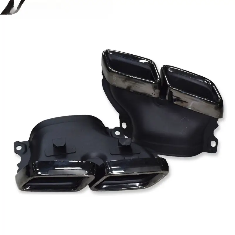 Applicable Modified C63 Four-outlet Square Mouth Tailpipe Mouth Exhaust Pipe