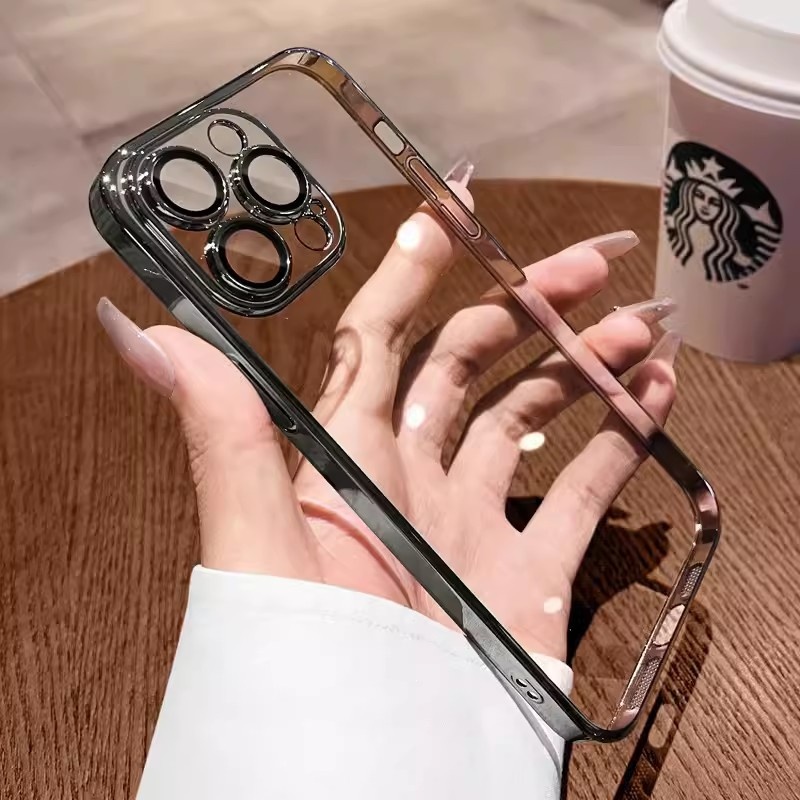 New For 16PRO Phone Case Electroplated TPU All-inclusive