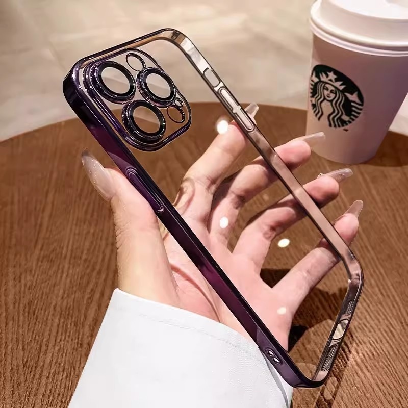 New For 16PRO Phone Case Electroplated TPU All-inclusive