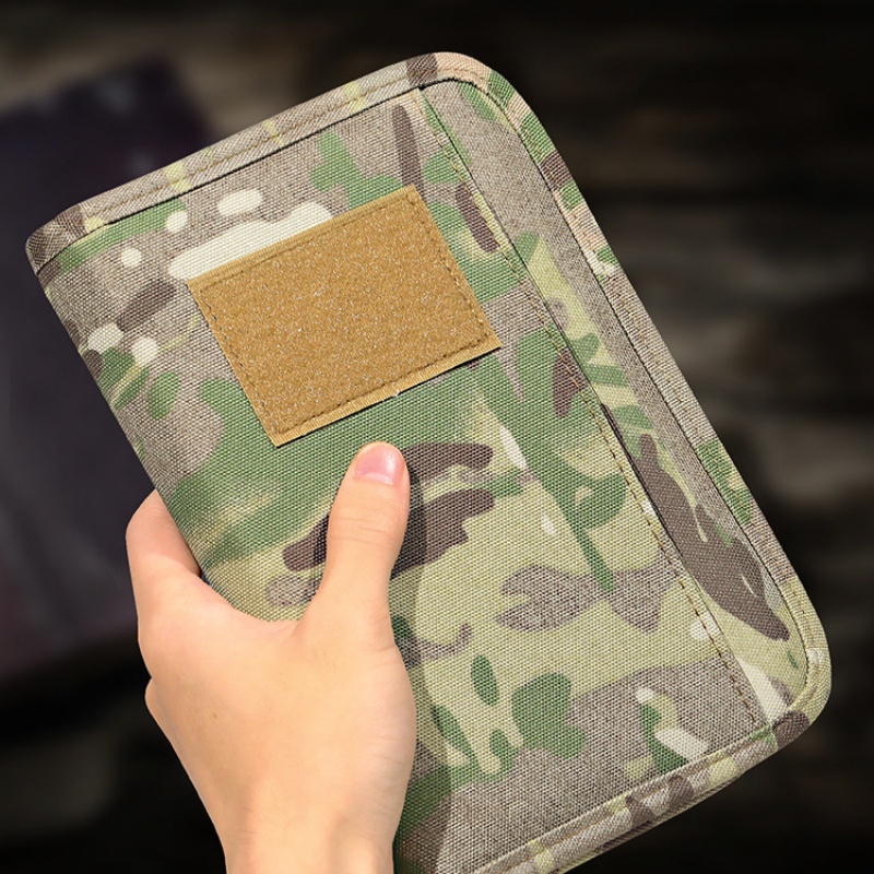 Manba Tactical Book Cover Military Fans' Supplies Outdoor Notebook Sleeve 3