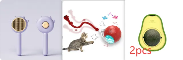 Avocado Cat Mint Multifunctional Catnip Toy 360 Rotating Self healing Artifact Pet Supplies Set - Shop at LoveMi