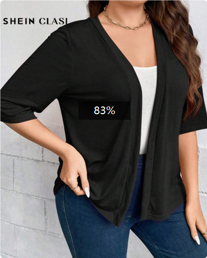 Women's Regular Summer Open Top Wool Jacket Black - Shop at LoveMi