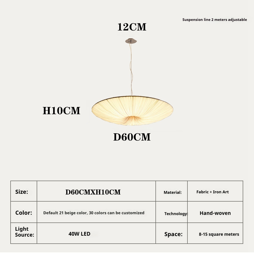 New Chinese Creative Minimalist Bedroom Chandelier
