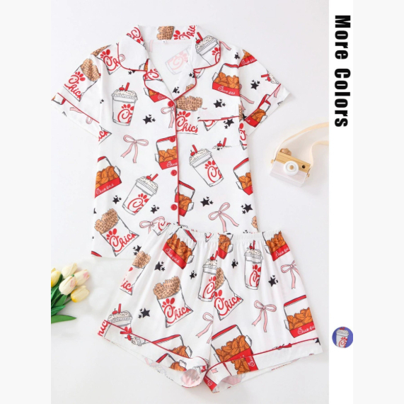 Comfort And Casual Fashion Pajamas For Women Suit
