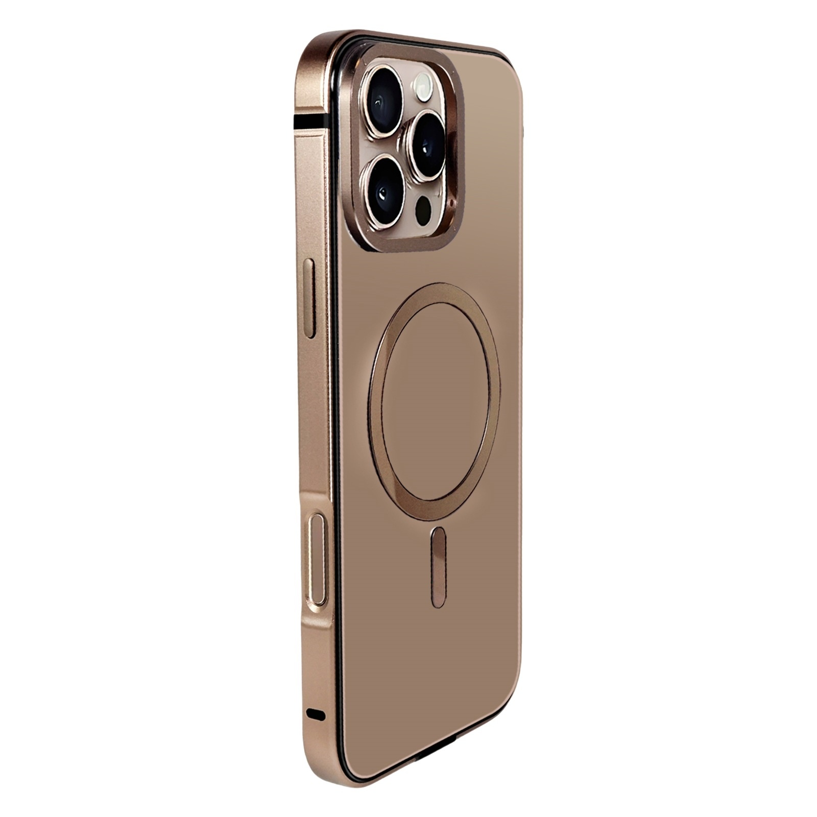 Metal Frame Magnetic Suction Original Machine Color Phone Case - Image 3