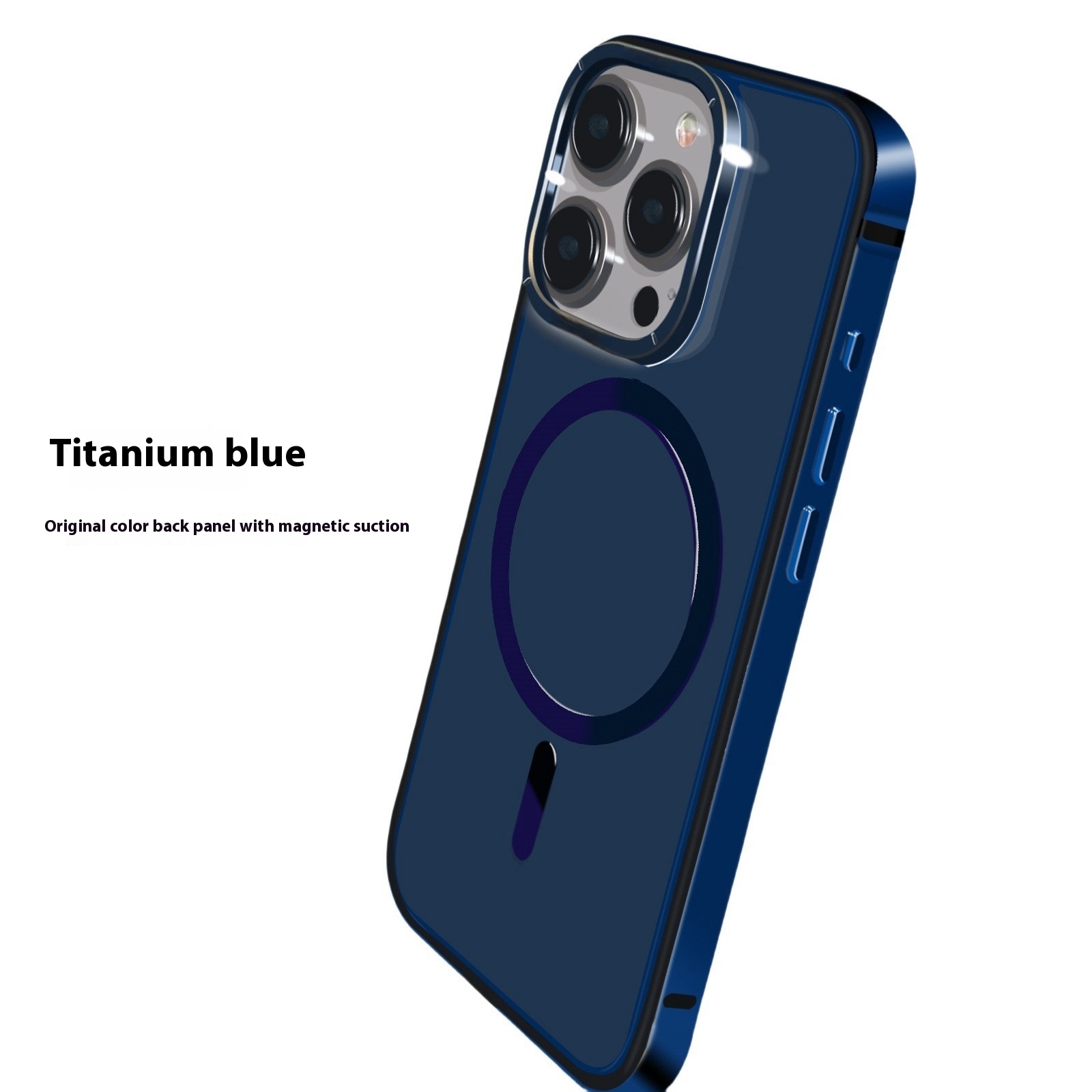 Metal Frame Magnetic Suction Original Machine Color Phone Case - Image 9
