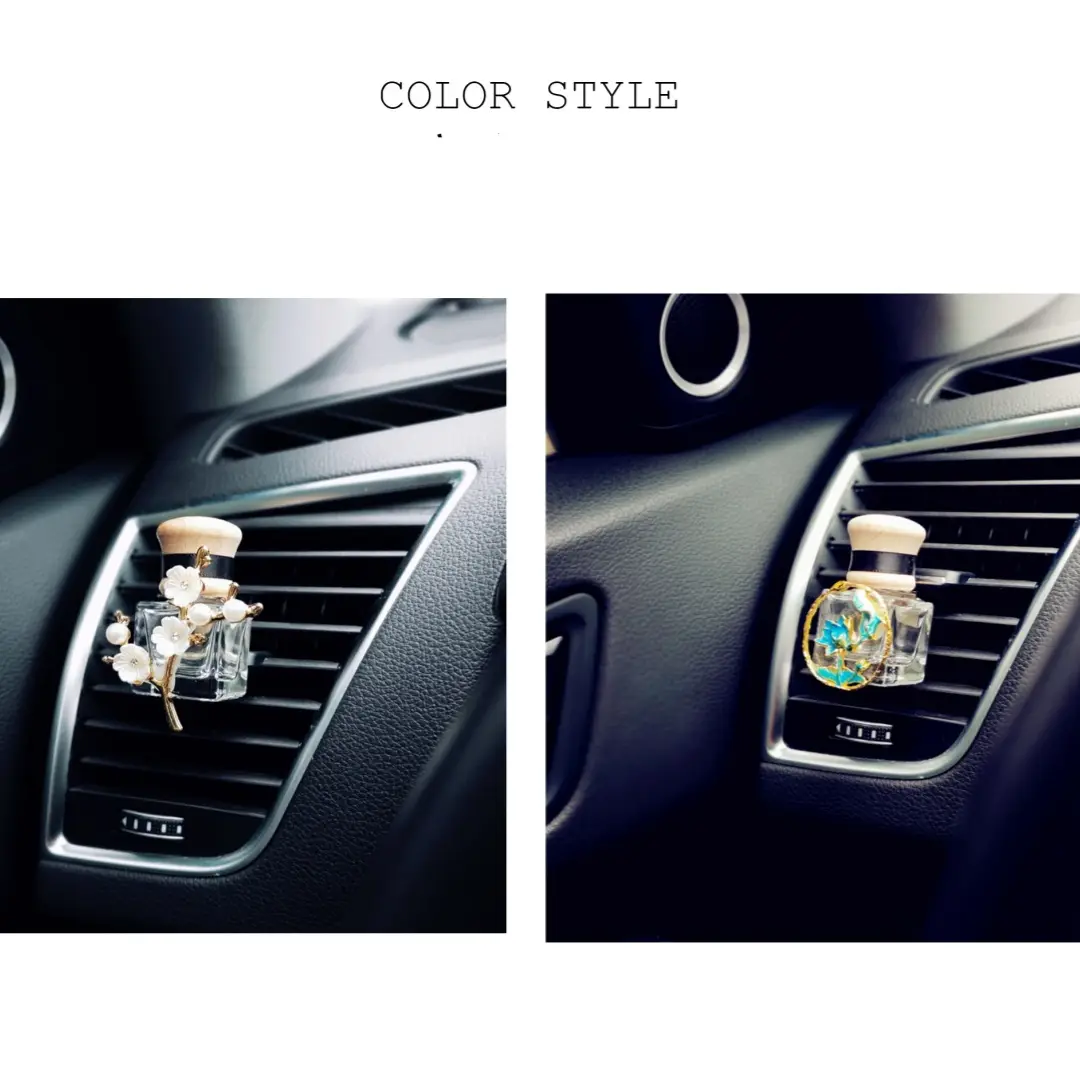 Creative Household Car Essential Oil Perfume Empty Bottle