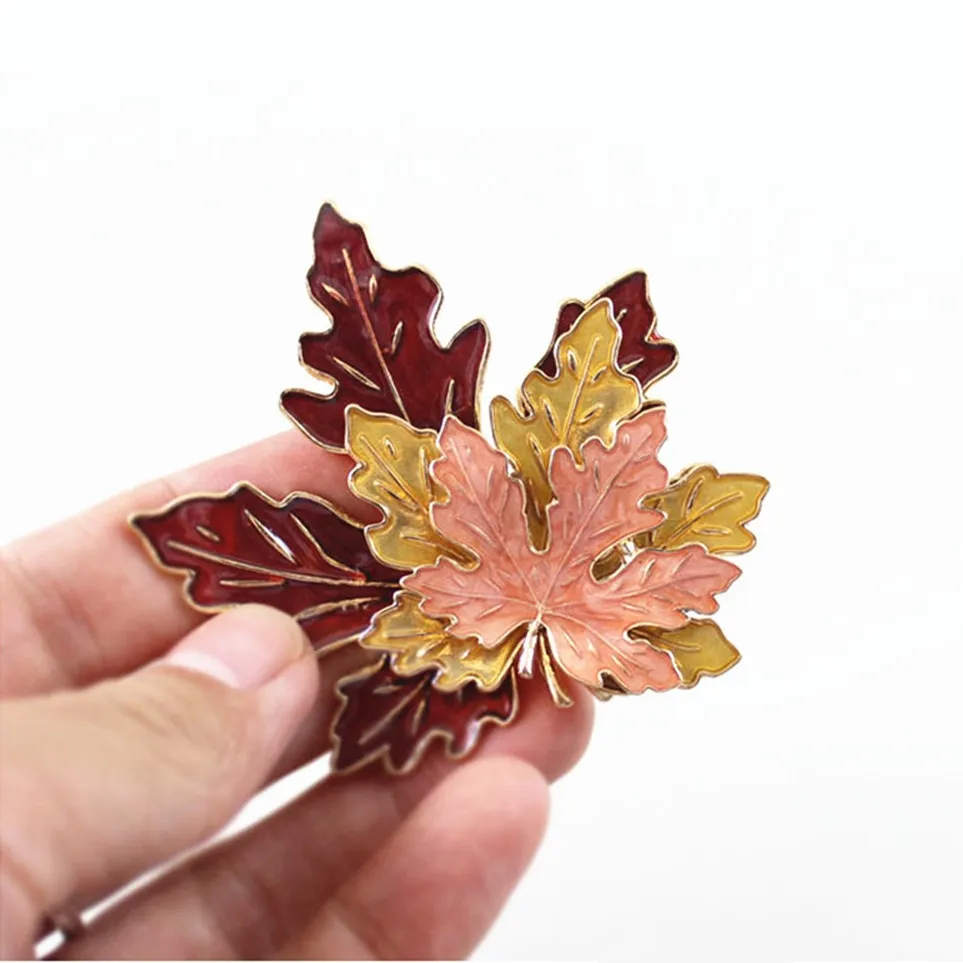 Maple Leaf Brooch