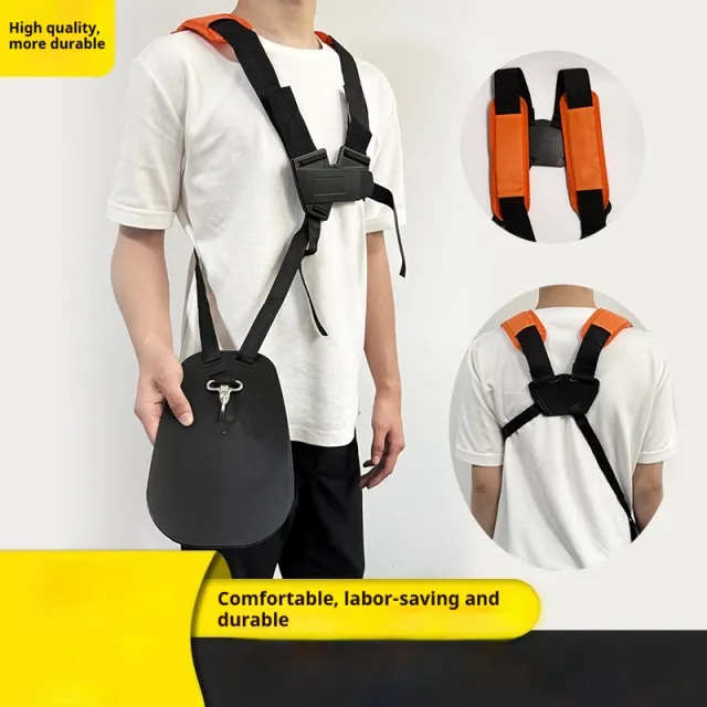 Shoulder Strap Adjustable Side Hanging Thickened Universal Strap Black Flat Orange Shoulder - Shop at LoveMi
