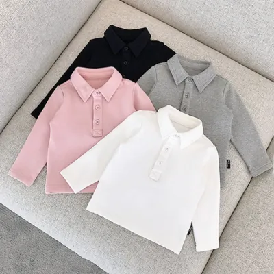 Baby Long Sleeve T-Shirt Polo Shirt