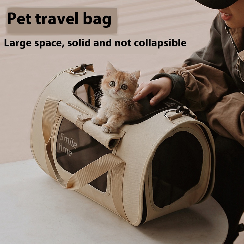 Portable And Lightweight Pet Diaper Bag Crossbody Cat Bag
