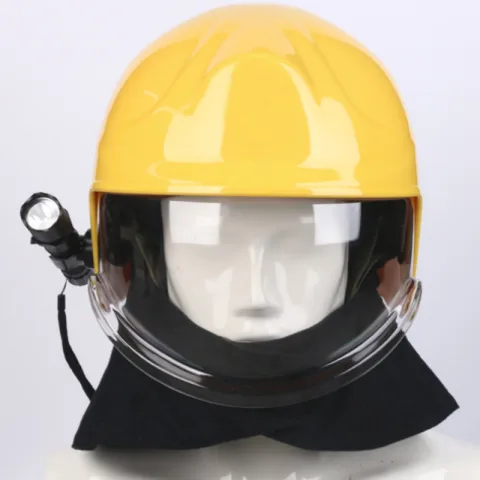 European Style Fire Helmet for Forest Rescue and Protection